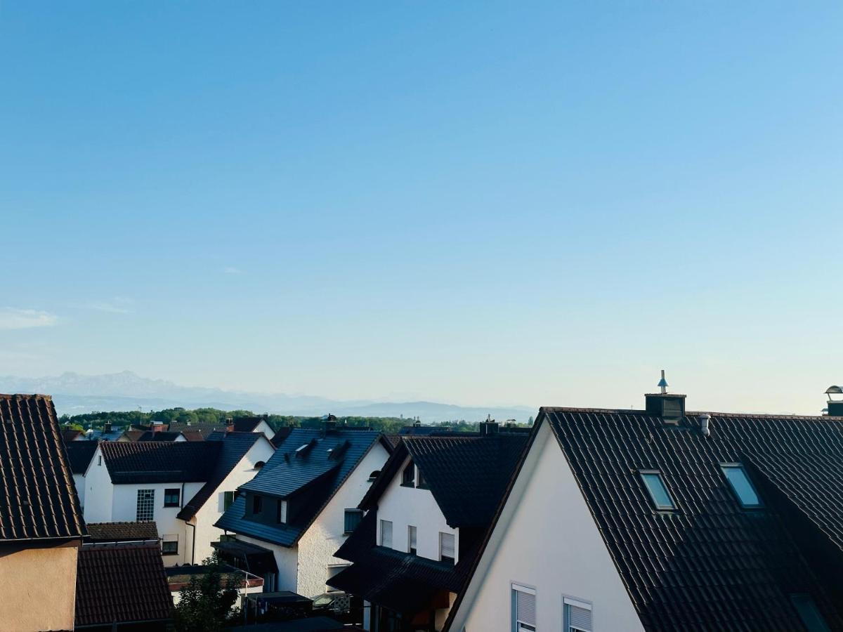 Bergblick-Apartment Istayunixi Seenaehe-Workspace-Netflix I Keine Monteure Friedrichshafen Bagian luar foto